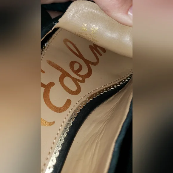 Sam Edelman black loafer sz 10 - Picture 3 of 5